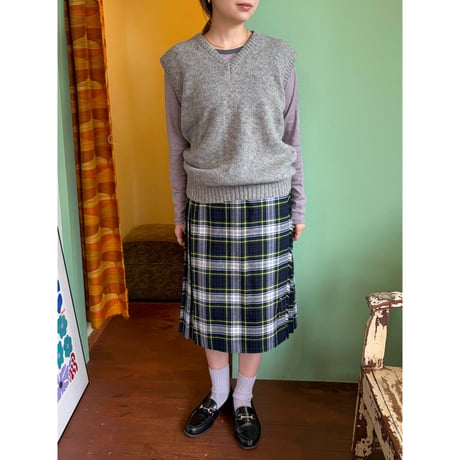 【ご成約ずみ】dead stock knit vest