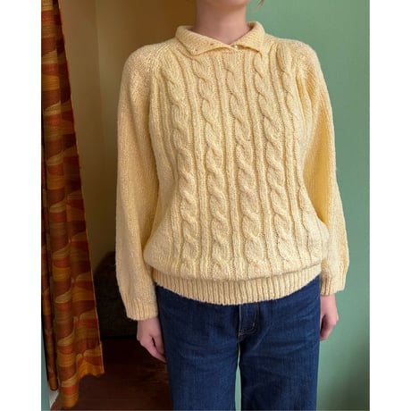 perl cable sweater