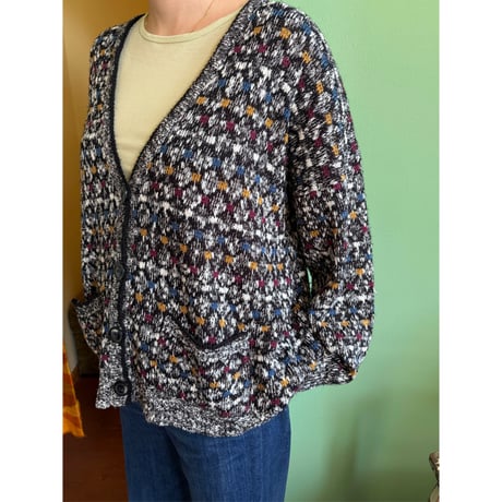 melange cardigan