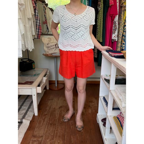 crochet s/s tops
