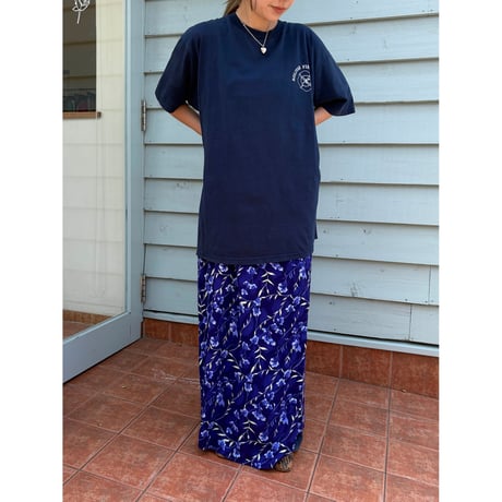 floral wrap skirt