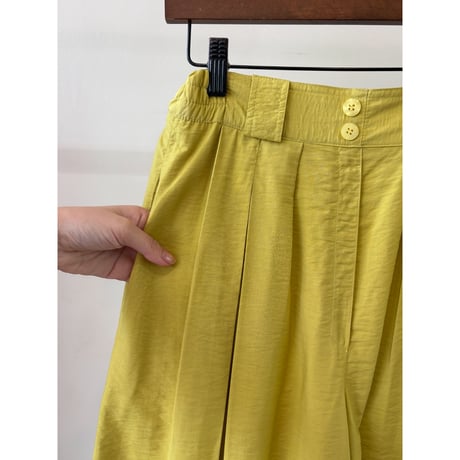 lime green shorts