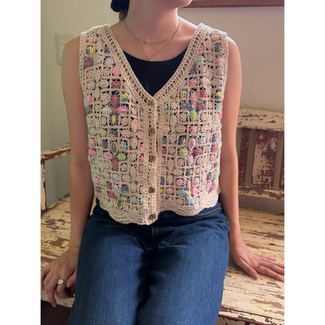 crochet vest