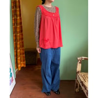 see-through sleeveless tops