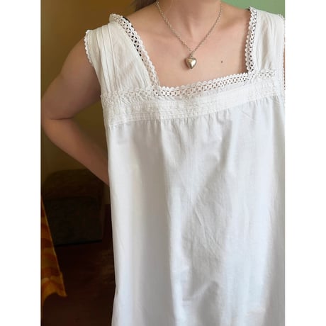 cotton sleeveless dress