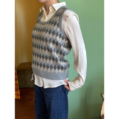 design  knit vest
