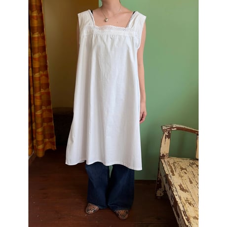 cotton sleeveless dress