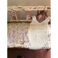 crochet sleeveless tops