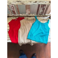 turquoise blue knit tops