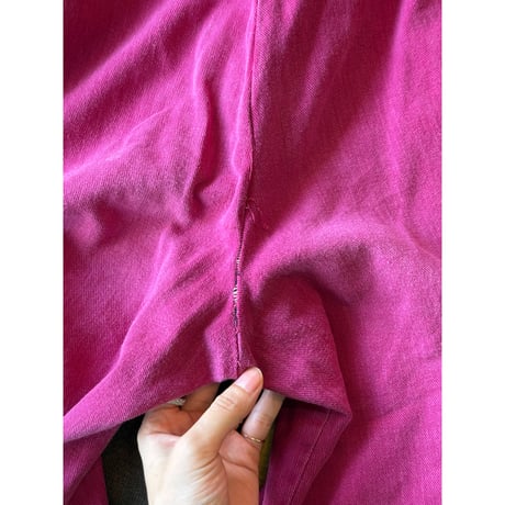 pink high-waist pants