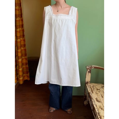 cotton sleeveless dress