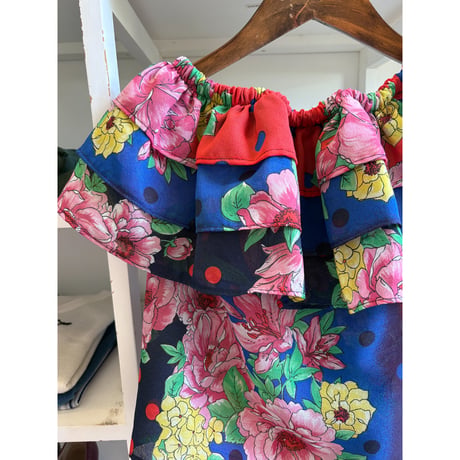 made in Italy chiffon design tops