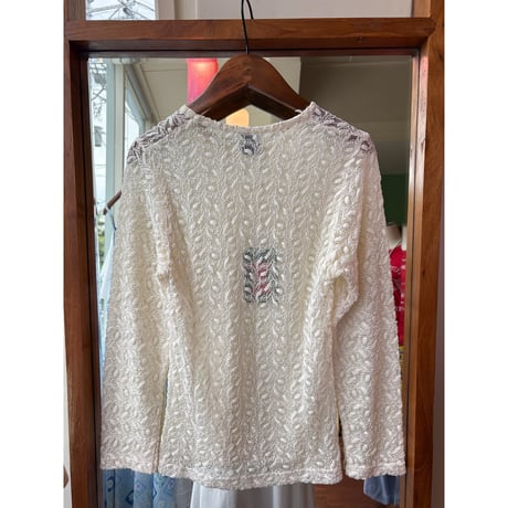 l/s all lace tops ⚪️