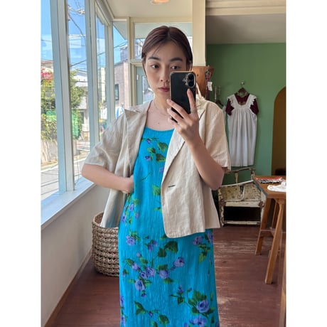 linen short jacket
