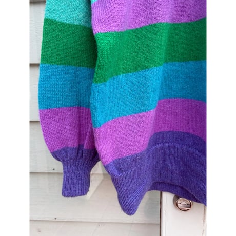 made in England multicolored sweater