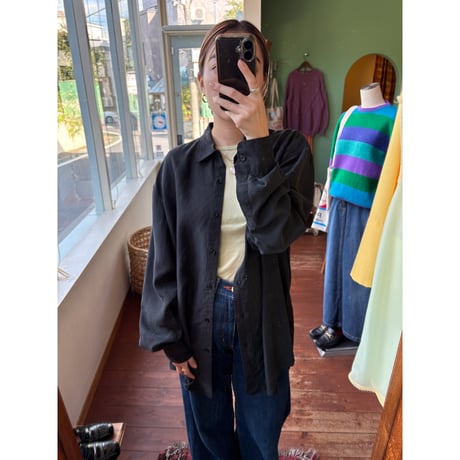 embroidery  silk shirt