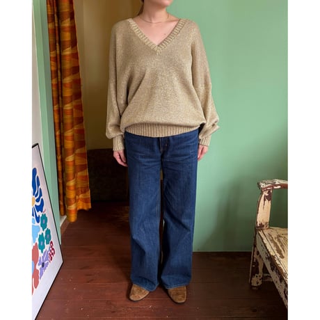 made in USA glitter sweater