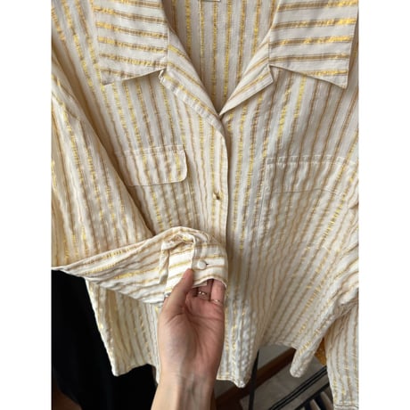 stripe design shirt
