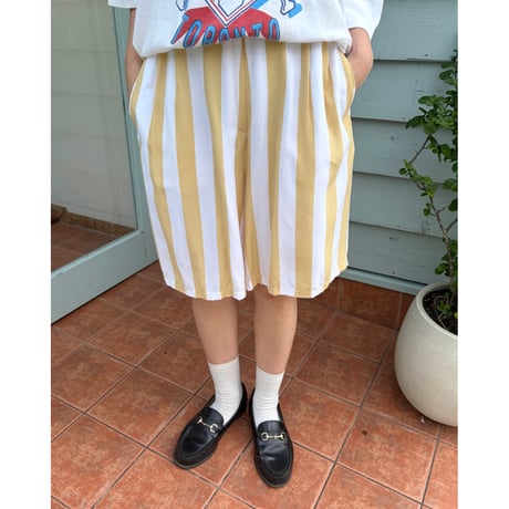 stripe shorts