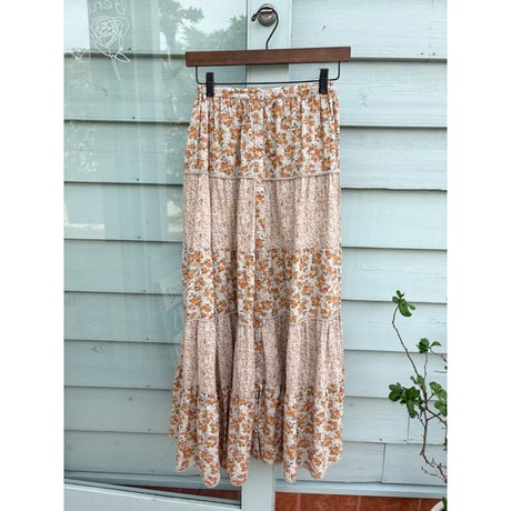 floral design skirt
