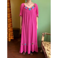 embroidery long dress
