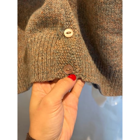 【ご成約済み】Nordic knit cardigan