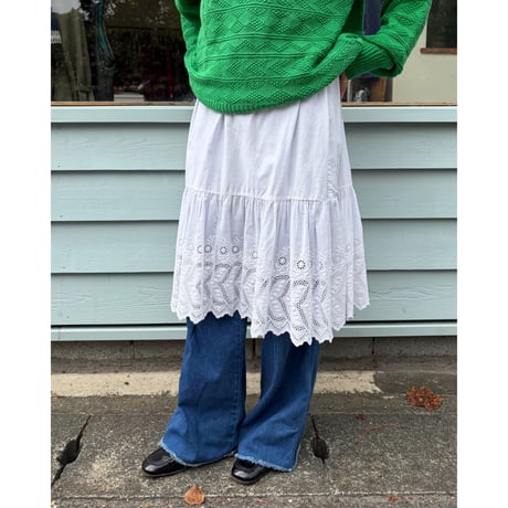 ❤️ご成約済み❤️lace midi skirt