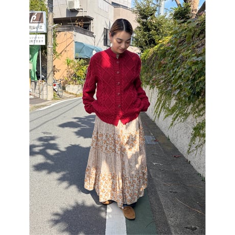 floral design skirt