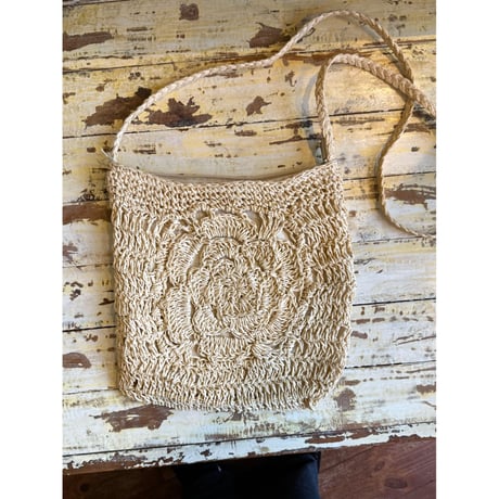 straw shoulder bag
