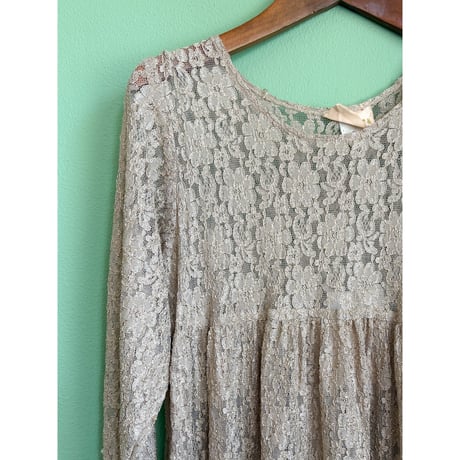 all lace midi dress