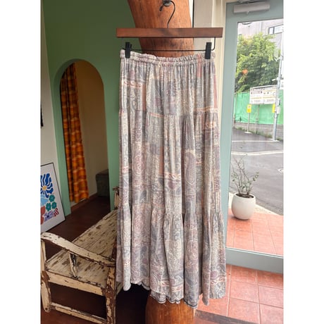 floral design skirt