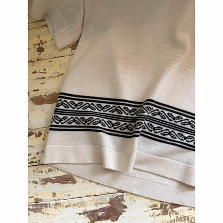 skipper knit s/s tops