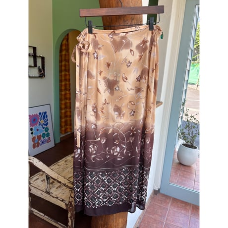 wrap　design skirt