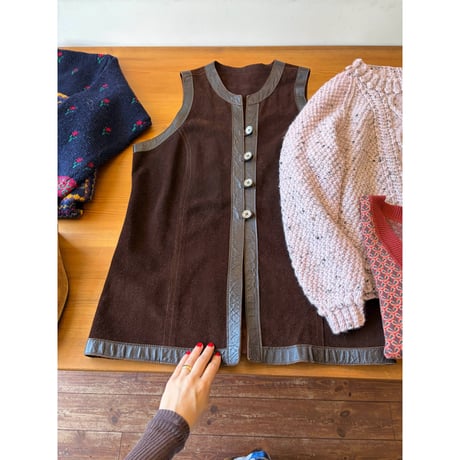 leather vest