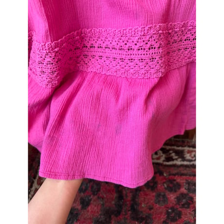embroidery long dress