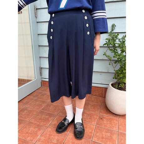 【ご成約済み】made in west-Germany navy pants/black s/s tee