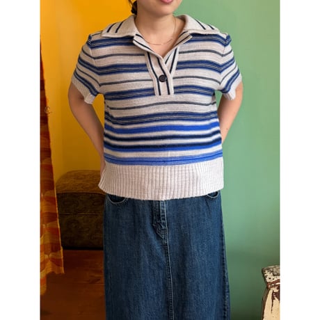 made in western Germany skipper s/s knit tops