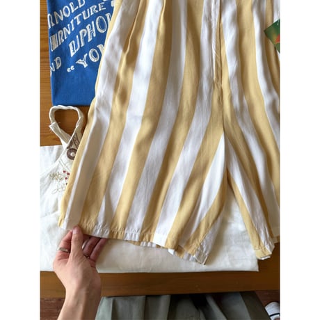 stripe shorts