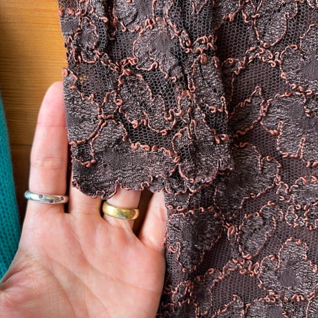 【ご成約済み】all lace midi dress