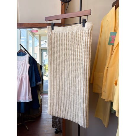 knit skirt 　⚪️