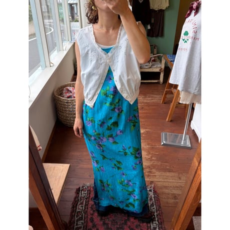 cotton sleeveless blouse