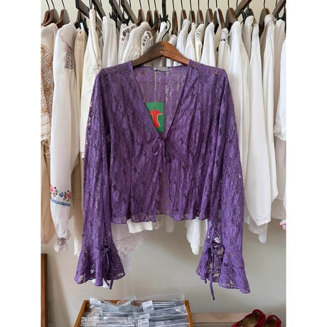 made in Italy all lace cardigan