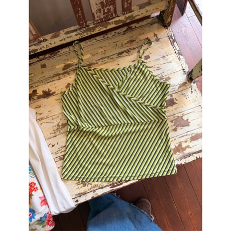 stripe design camisole