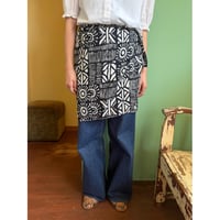 wrap mini skirt