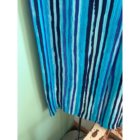 stripe long skirt