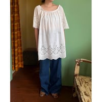 cutwork design mini dress