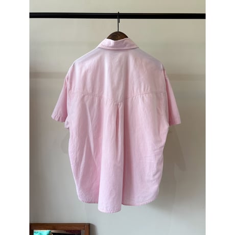 floral embroidery s/s shirt