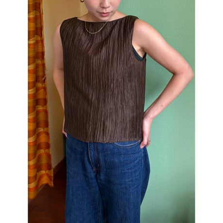 made in Mexico design sleeveless tops