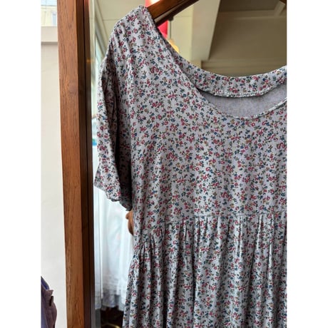 floral design long dress