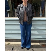 leather blouson
